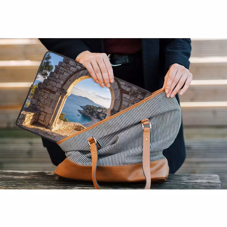 Laptop hülle - Bogen – Küste – Natur — 4