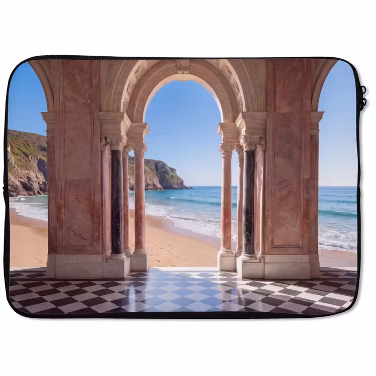 Laptop hülle - Bogen – Strand – Meer — 1
