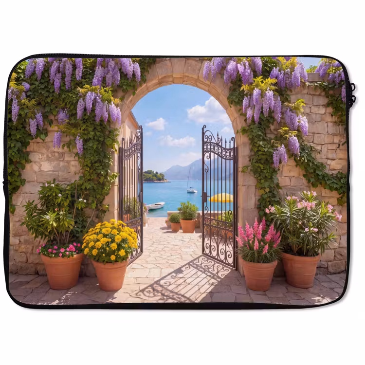 Laptop hülle - Tor – Meer – Aussicht — 1