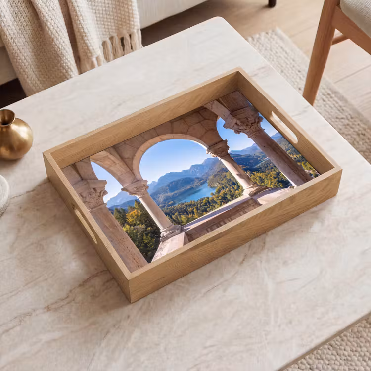 Tablett - Bogen – Aussicht – Landschaft — 2