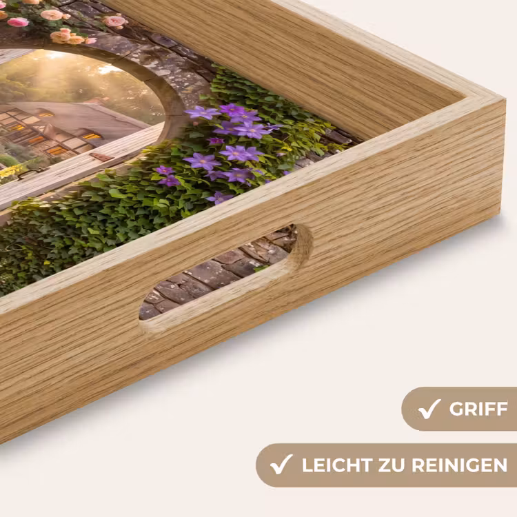 Tablett - Haus – Garten – Natur — 5