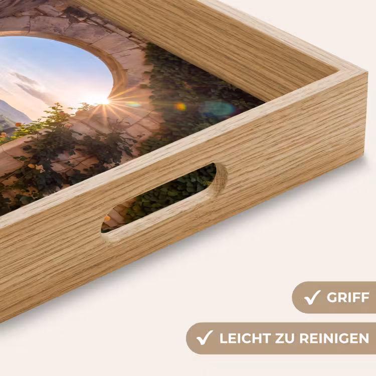 Tablett - Weg – Garten – Sonnig — 5