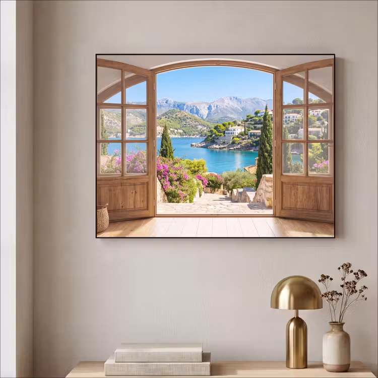 Art Frame - Aussicht – Bucht – Natur — 4