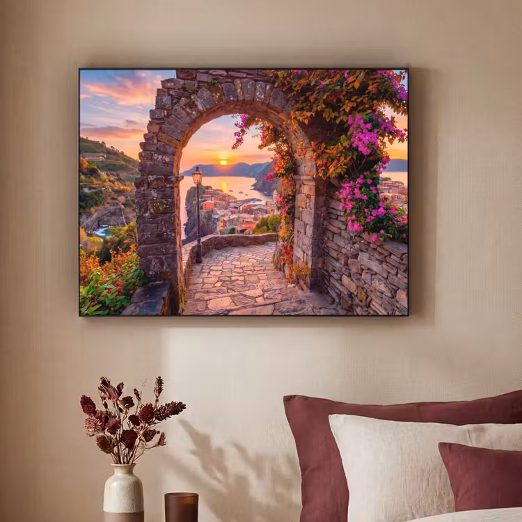 Art Frame - Bogen – Küste – Sonnenuntergang — 2