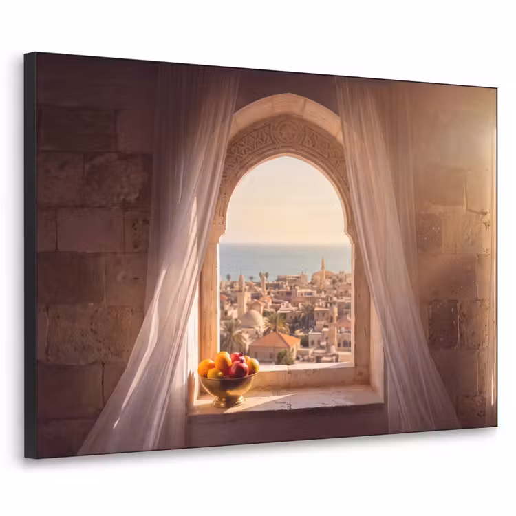 Art Frame - Fenster – Stadt – Meer — 1