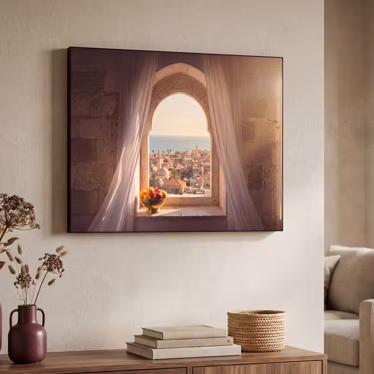 Art Frame - Fenster – Stadt – Meer — 3
