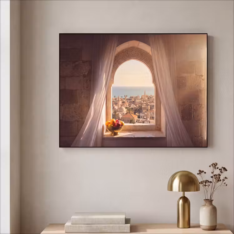 Art Frame - Fenster – Stadt – Meer — 4