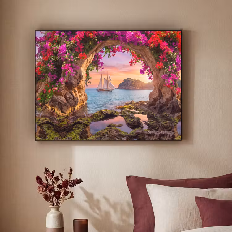 Art Frame - Segelboot – Küste – Natur — 2