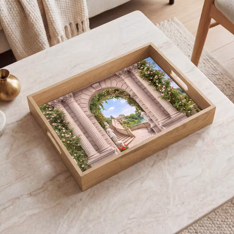 Tablett - Architektur – Garten – Klassisch — 2