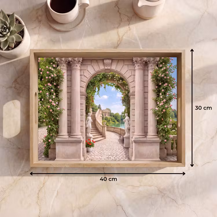 Tablett - Architektur – Garten – Klassisch — 9