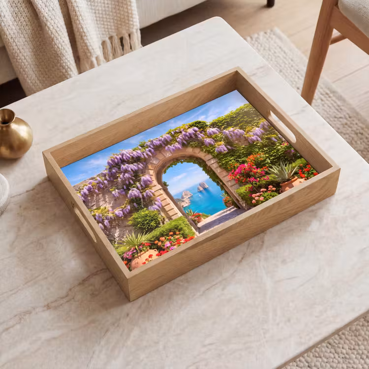 Tablett - Blumen – Garten – Landschaft — 2