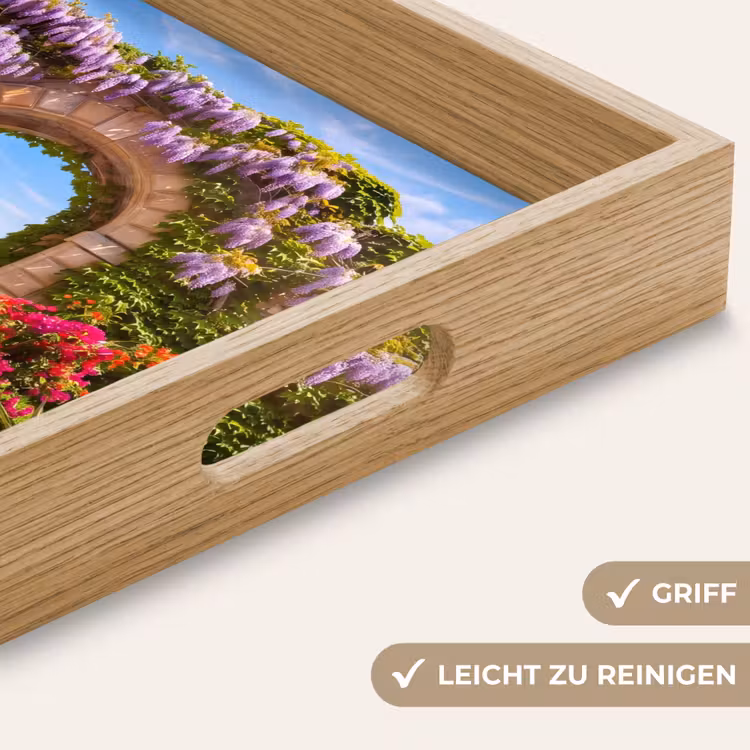 Tablett - Blumen – Garten – Landschaft — 5