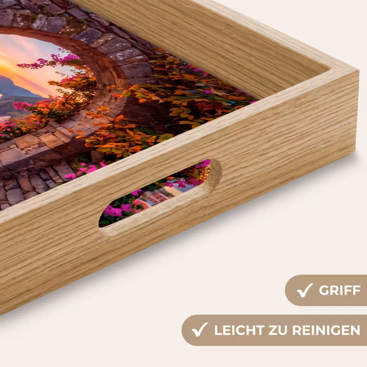 Tablett - Bogen – Küste – Sonnenuntergang — 5
