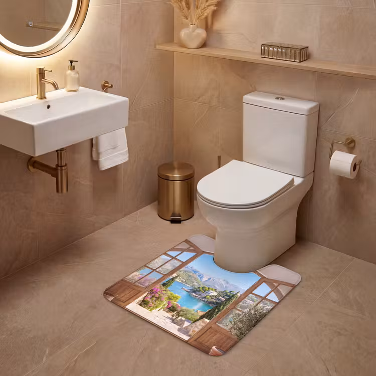 WC Vorleger - Aussicht – Bucht – Natur — 4