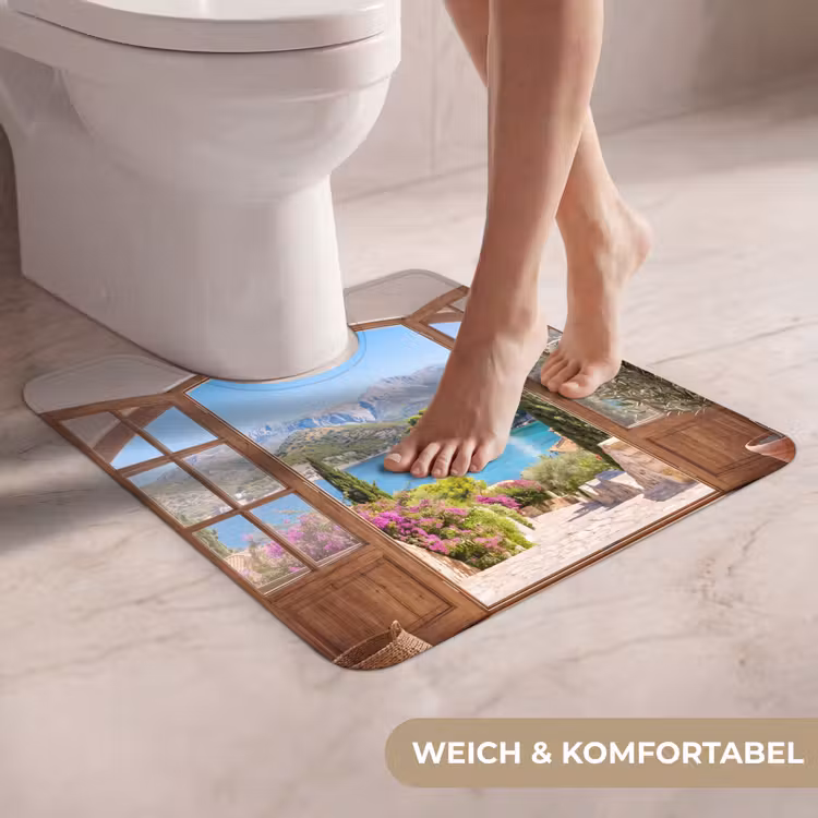 WC Vorleger - Aussicht – Bucht – Natur — 5
