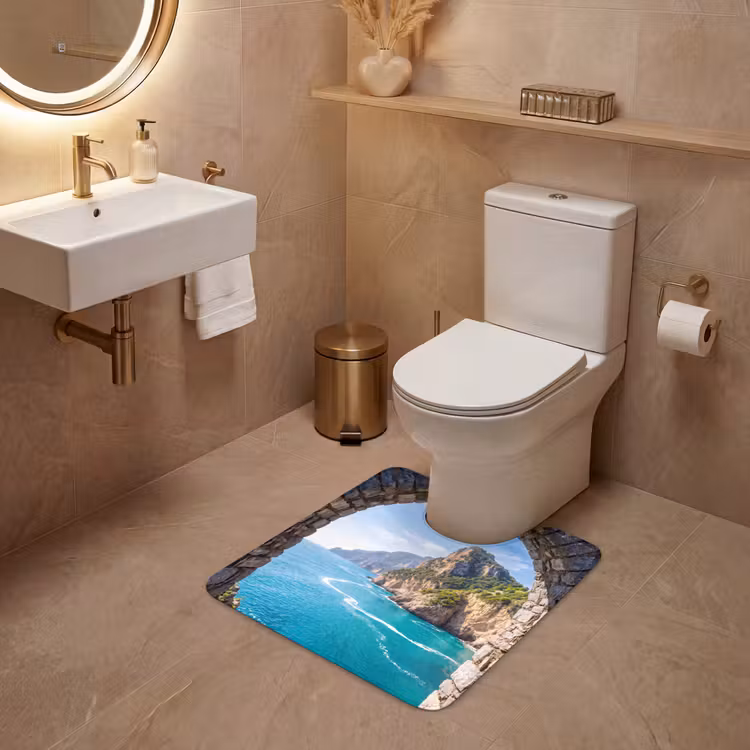 WC Vorleger - Bogen – Meer – Natur — 4