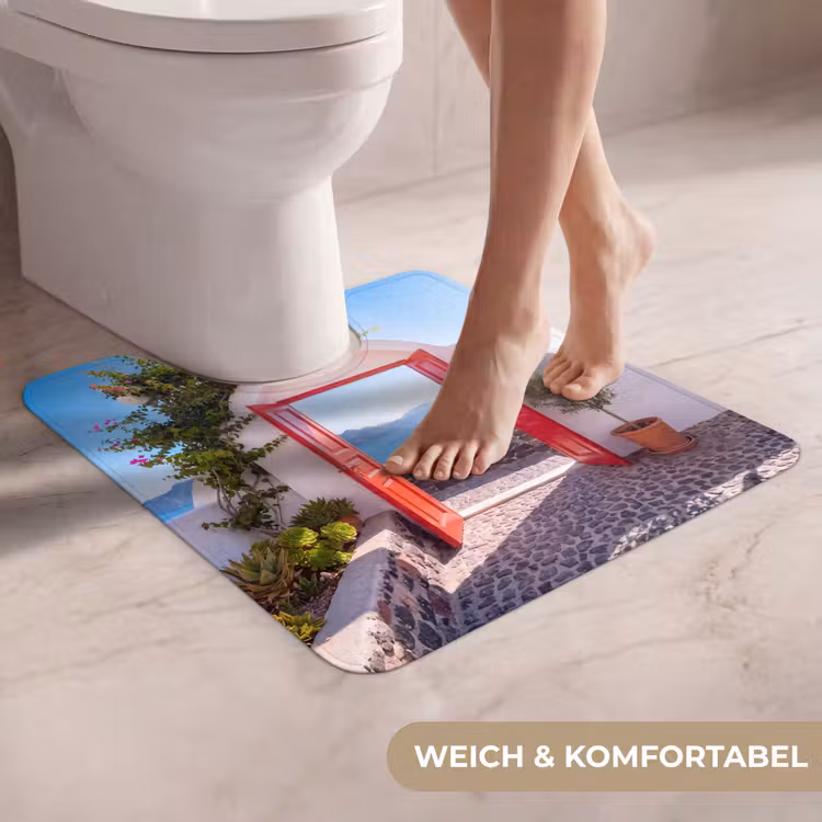 WC Vorleger - Tür – Meer – Natur — 5