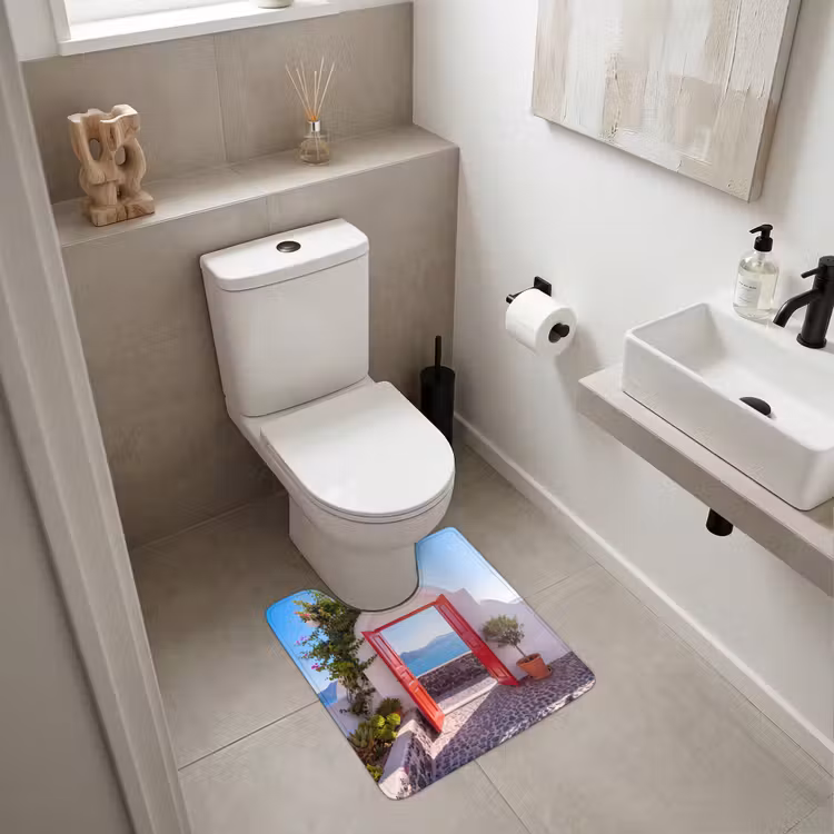 WC Vorleger - Tür – Meer – Natur — 6