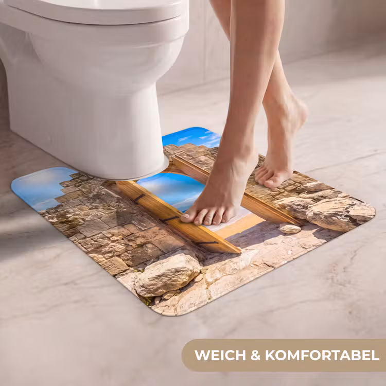 WC Vorleger - Tür – Strand – Meer — 5