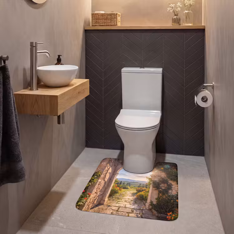 WC Vorleger - Weg – Garten – Sonnig — 2