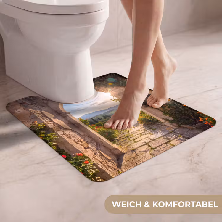 WC Vorleger - Weg – Garten – Sonnig — 5