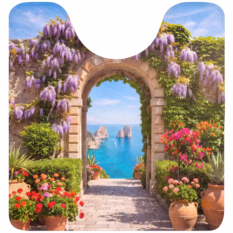 WC Vorleger - Blumen – Garten – Landschaft — 1