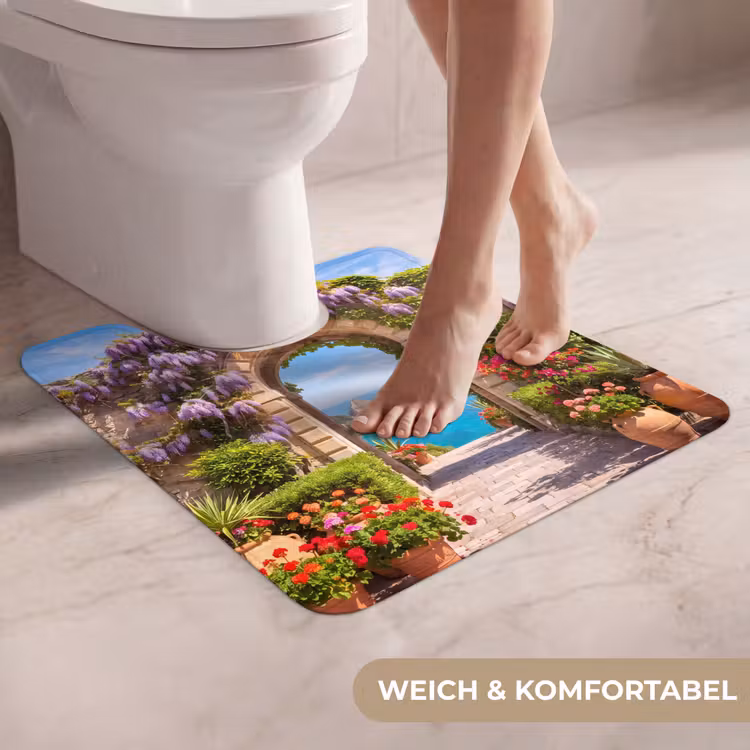 WC Vorleger - Blumen – Garten – Landschaft — 5