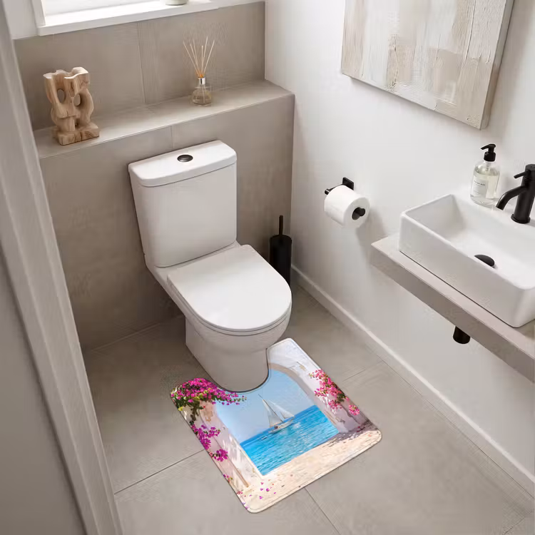 WC Vorleger - Blumen – Meer – Sommer — 6