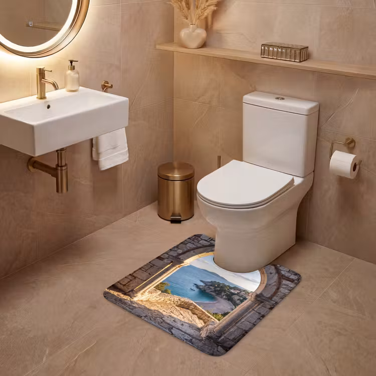 WC Vorleger - Bogen – Küste – Natur — 4