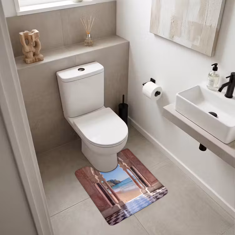 WC Vorleger - Bogen – Strand – Meer — 6