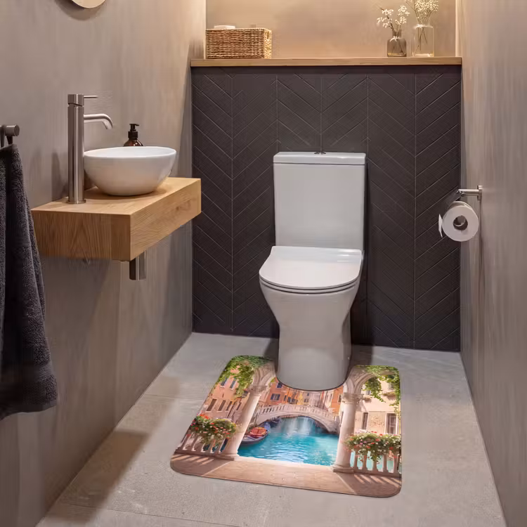 WC Vorleger - Kanal – Stadt – Architektur — 2