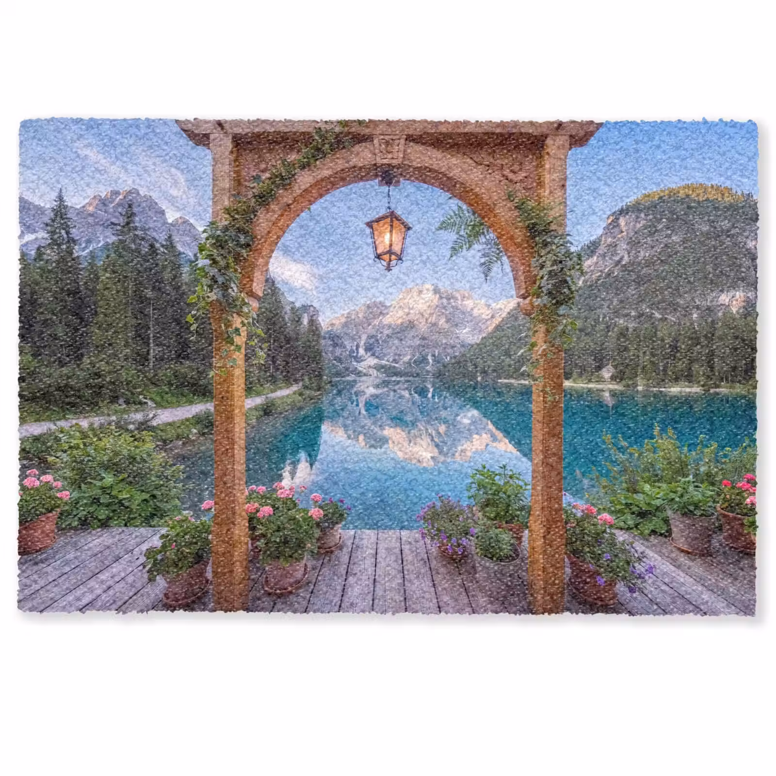 Fußmatte - Mehr – Berge – Natur — 1