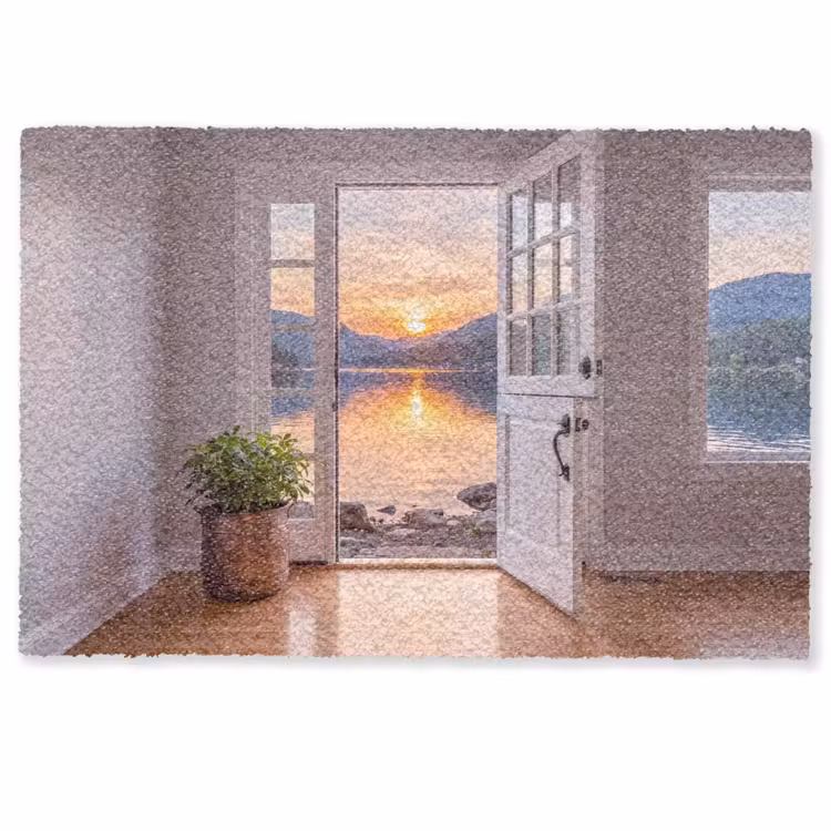 Fußmatte - Mehr – Sonnenuntergang – Natur — 1
