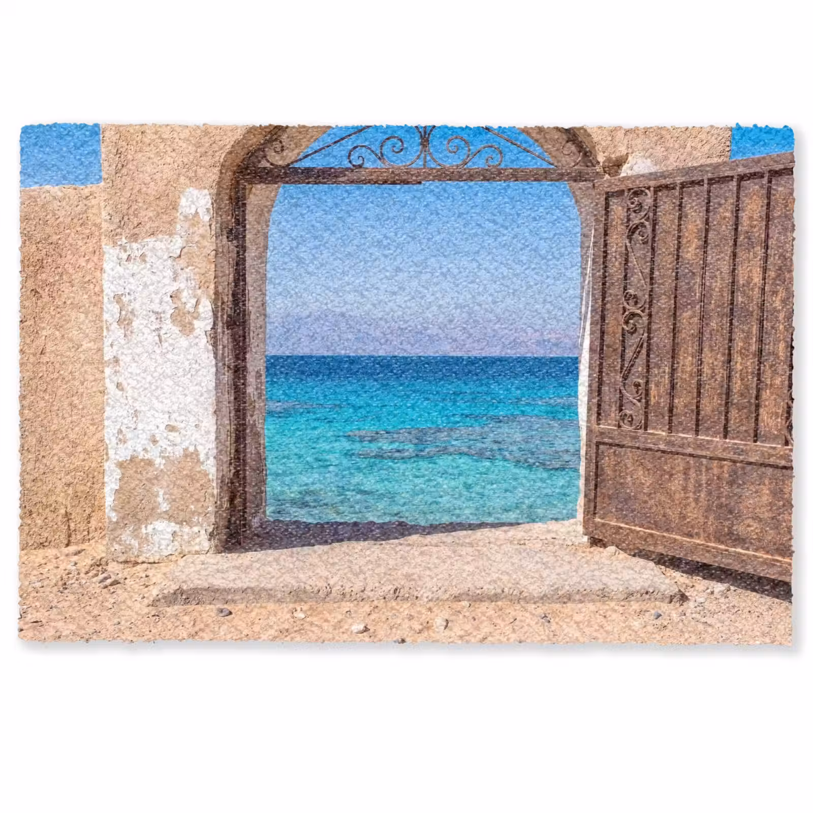 Fußmatte - Tor – Meer – Natur — 1