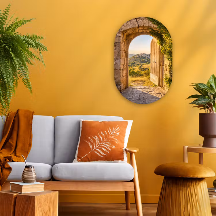 Forexbild Oval - Architektur – Landschaft – Sonnenlicht — 2