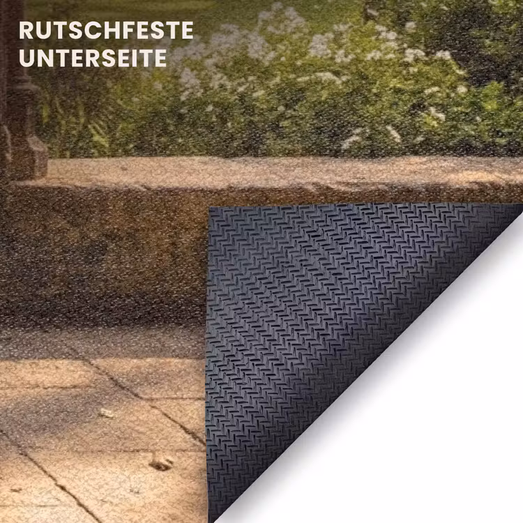Fußmatte - Architektur – Garten – Springbrunnen — 6