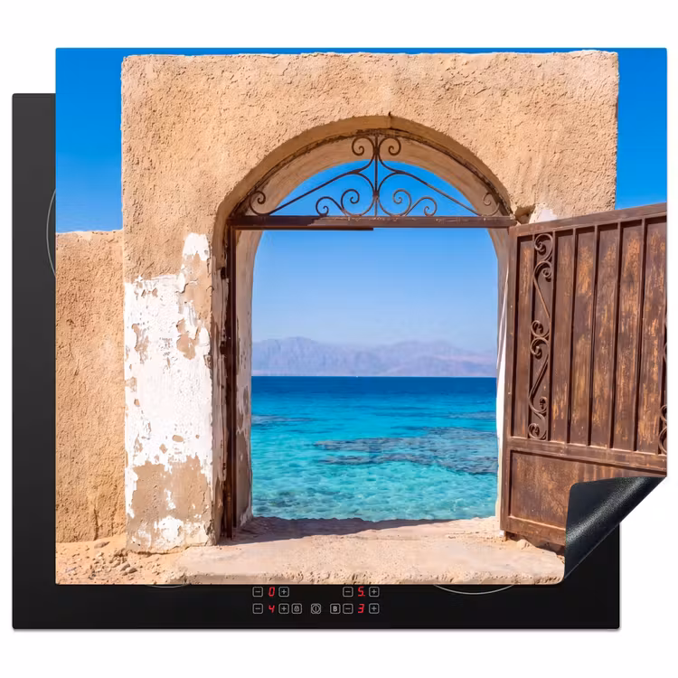 Herdabdeckplatte - Tor – Meer – Natur — 1