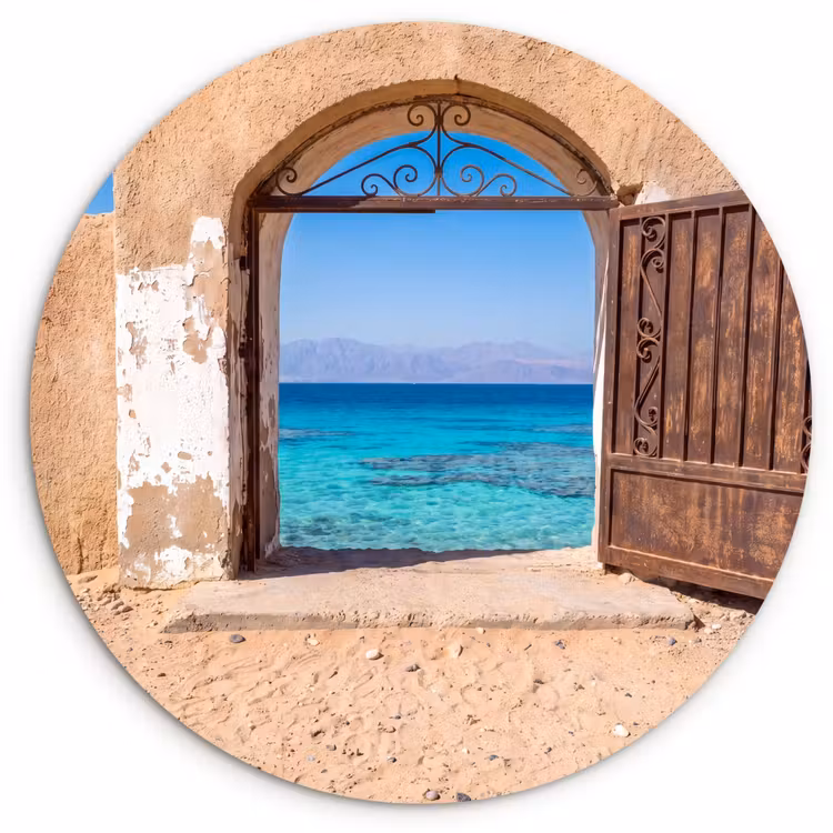 Forexbild Rund - Tor – Meer – Natur — 1