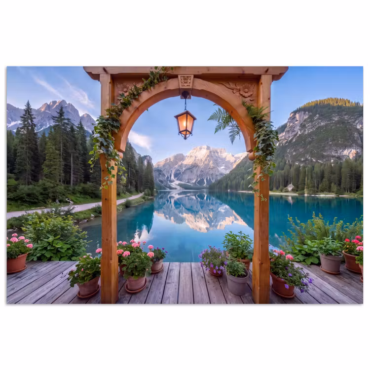 Poster - Mehr – Berge – Natur — 1
