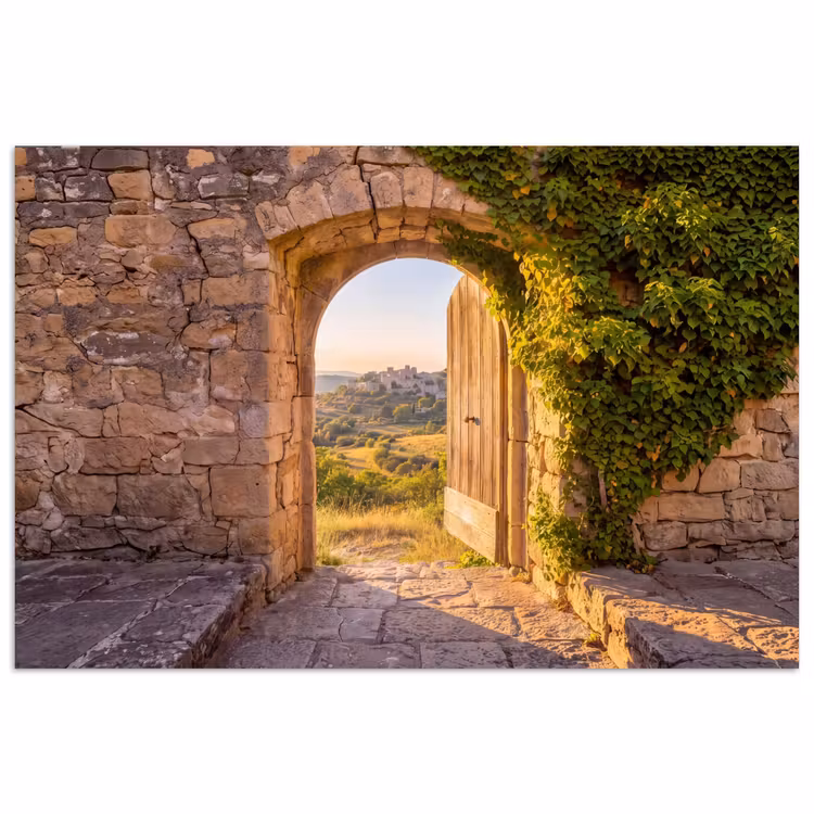 Poster - Architektur – Landschaft – Sonnenlicht — 1