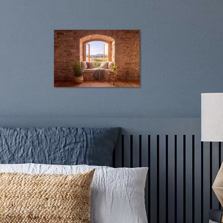 Poster - Fensterbank – Aussicht – Natur — 3