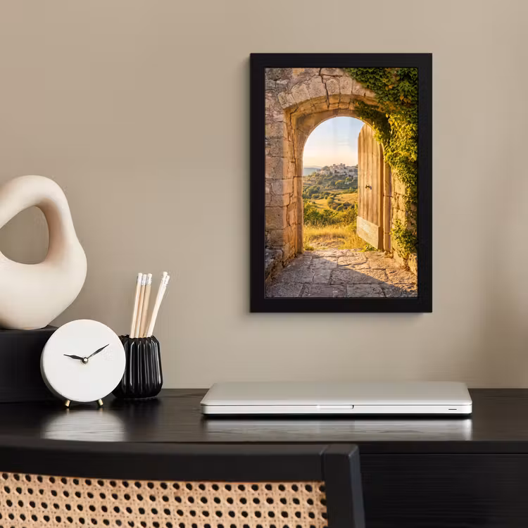 Bilder mit Rahmen - Architektur – Landschaft – Sonnenlicht — 2