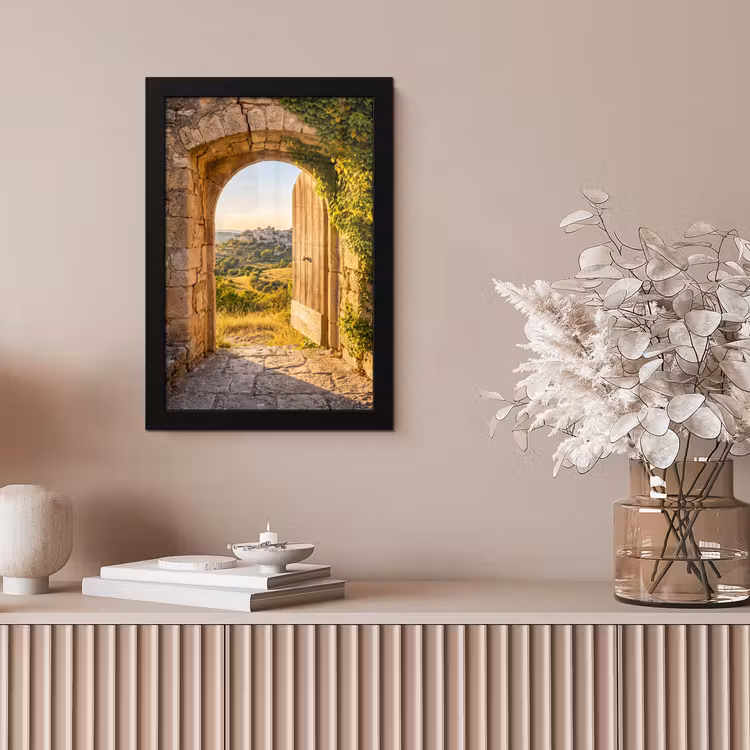 Bilder mit Rahmen - Architektur – Landschaft – Sonnenlicht — 4