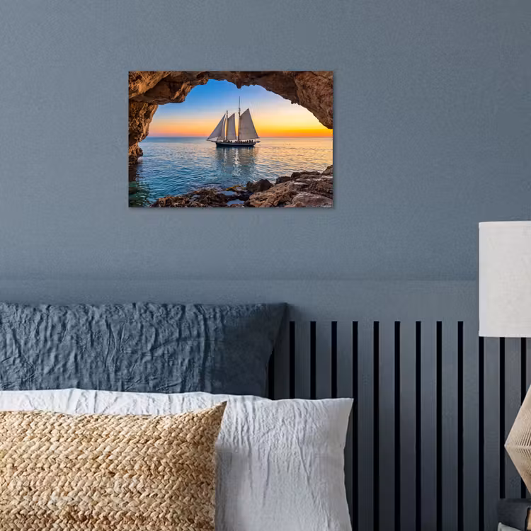 Poster - Segelboot – Sonnenuntergang – Meer — 3