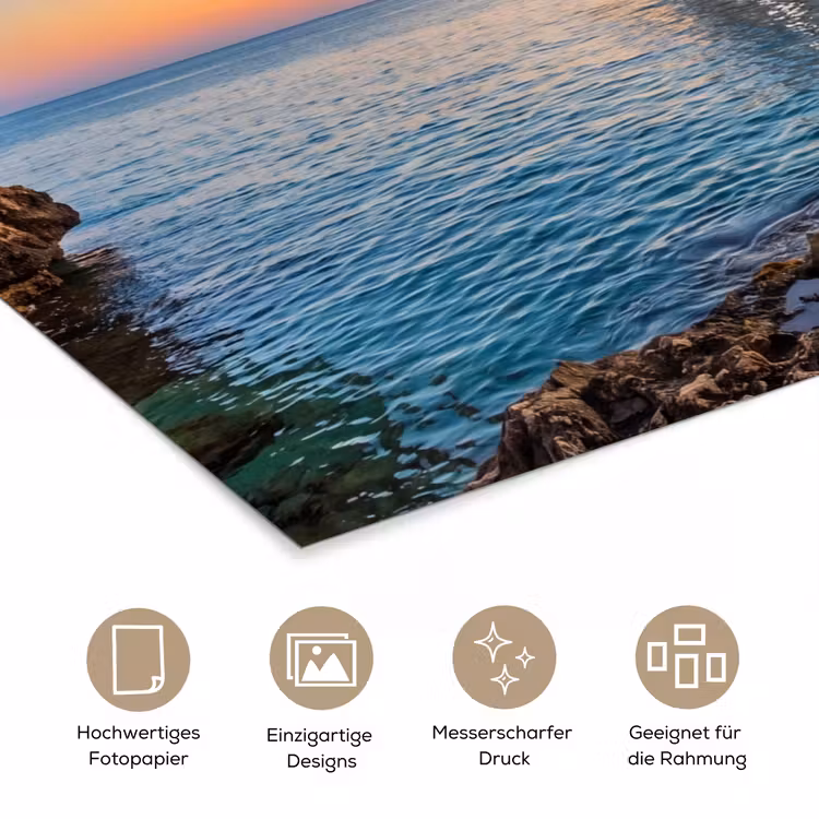 Poster - Segelboot – Sonnenuntergang – Meer — 5