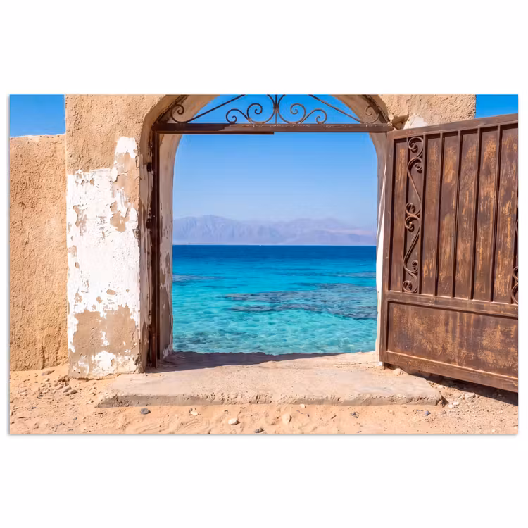 Poster - Tor – Meer – Natur — 1