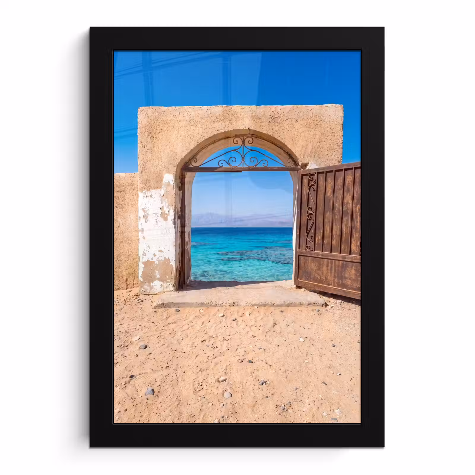 Bilder mit Rahmen - Tor – Meer – Natur — 1