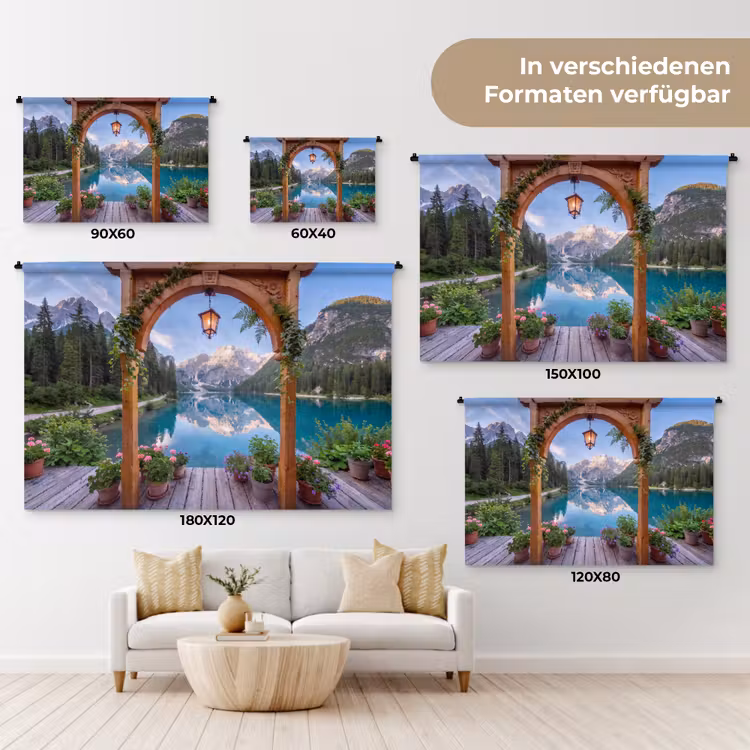 Wandteppich - Mehr – Berge – Natur — 8