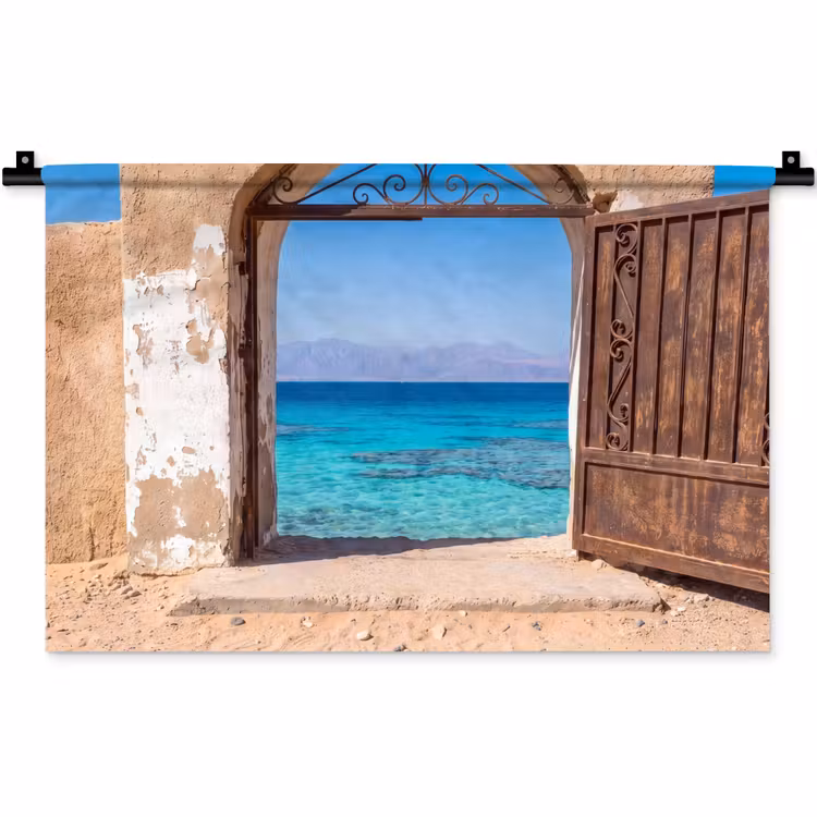 Wandteppich - Tor – Meer – Natur — 1