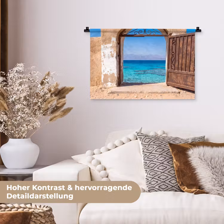Wandteppich - Tor – Meer – Natur — 6